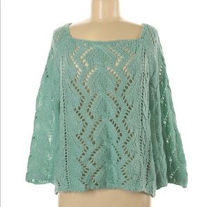 Altar’d Slate Teal Sweater / Size M